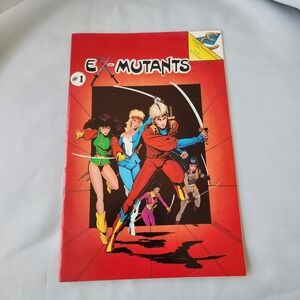Ex-Mutants #1 Comic Book - Eighth Comics 1986 - First Issue FN Key Clean B&B 1st